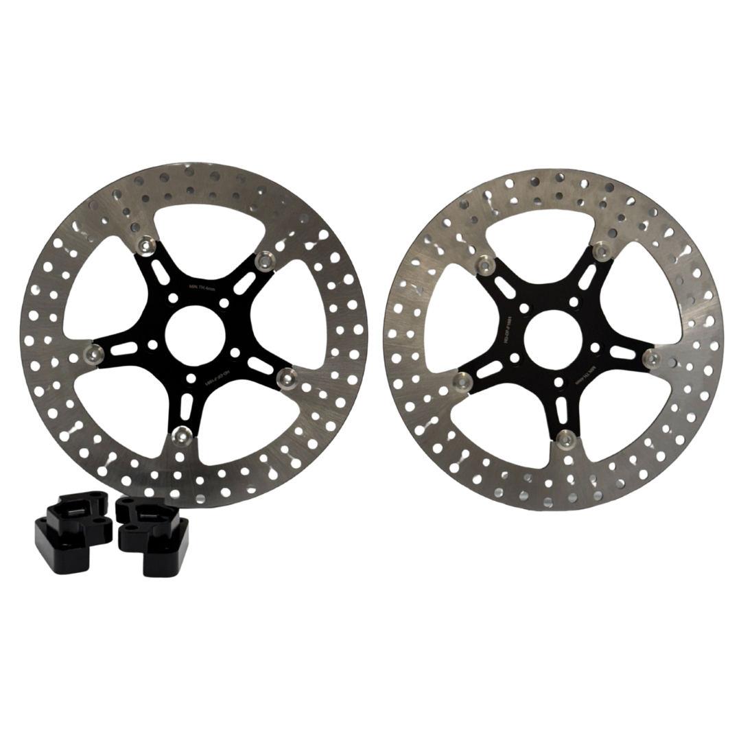13" BIG BRAKE KIT TWIN ROTORS 2008-2013 TOURING (BDCBI018)