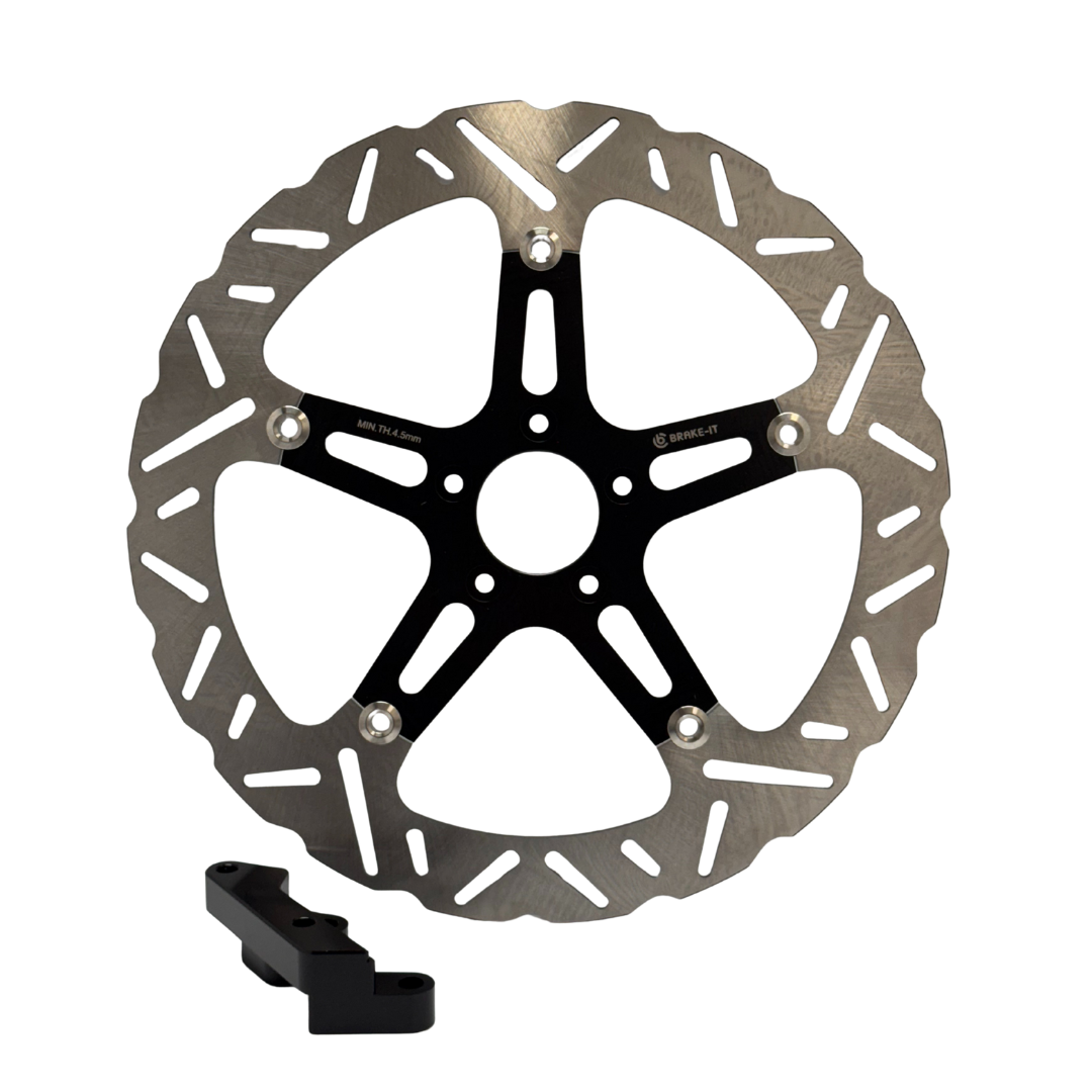 15" BIG BRAKE KIT 2000-2014 SOFTAIL , 2000-2005 DYNA (BDCBI004)