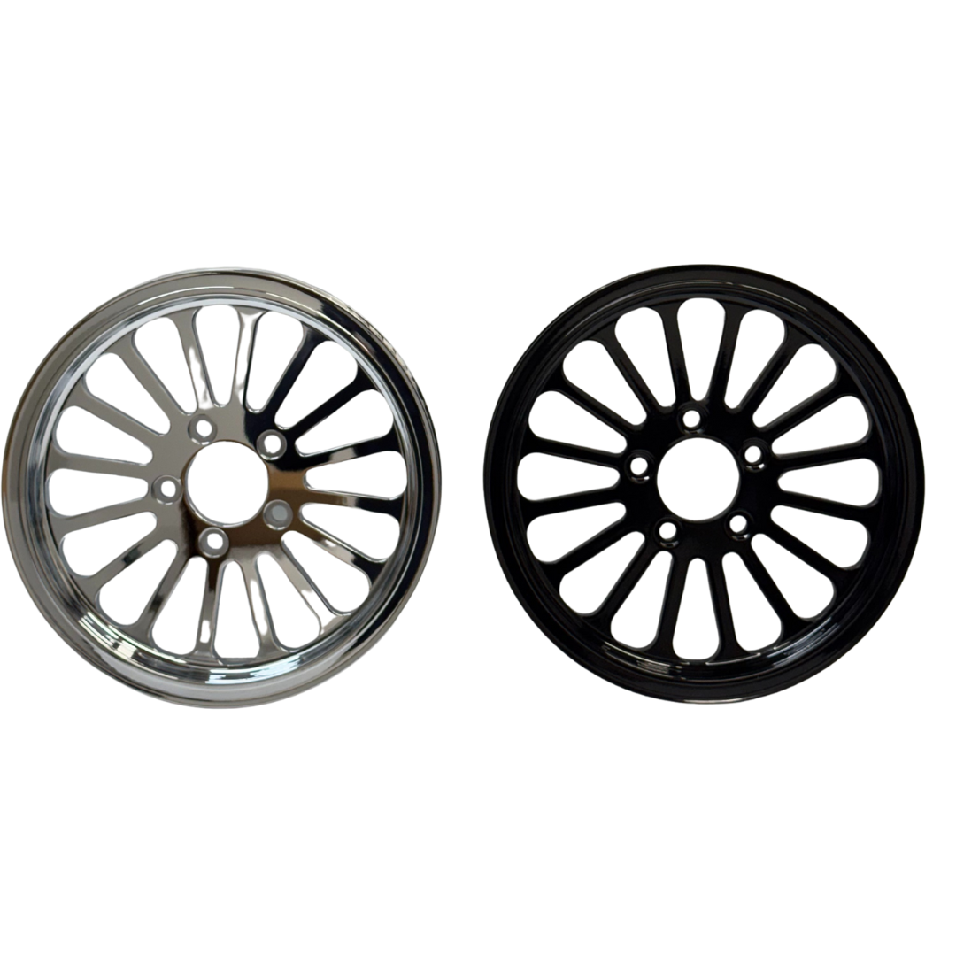 PULLEY 66th X 1" CHROME / BLACK