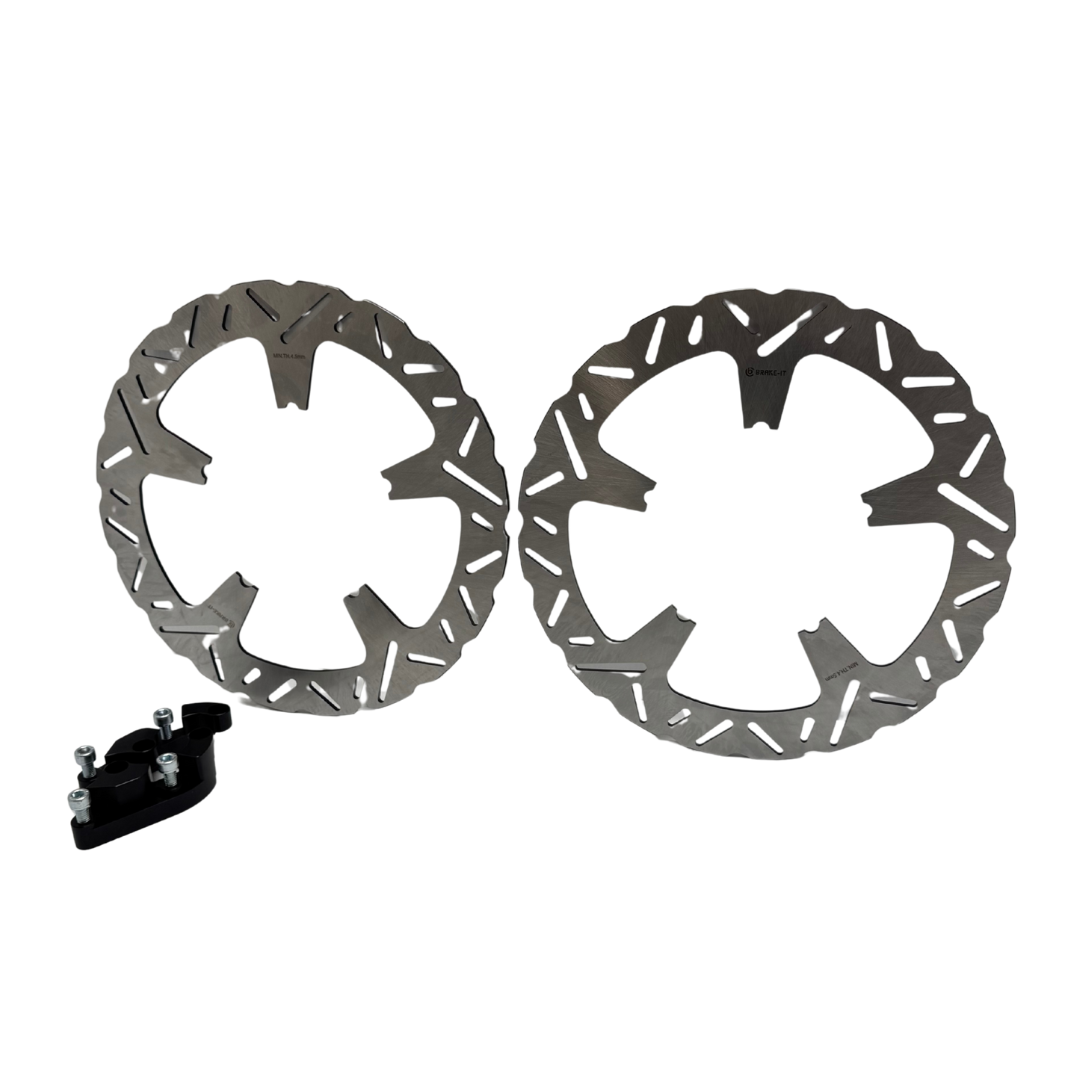 15" BIG BRAKE KIT TWIN ROTORS 2016-2017 LOW RIDER S TWIN CAM (BDCBI013)
