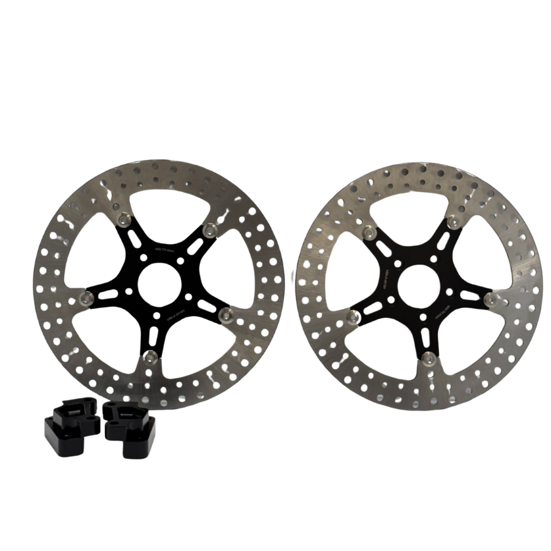 13" BIG BRAKE KIT  TWIN ROTORS 2008-2013  TOURING    (BDCBI018)