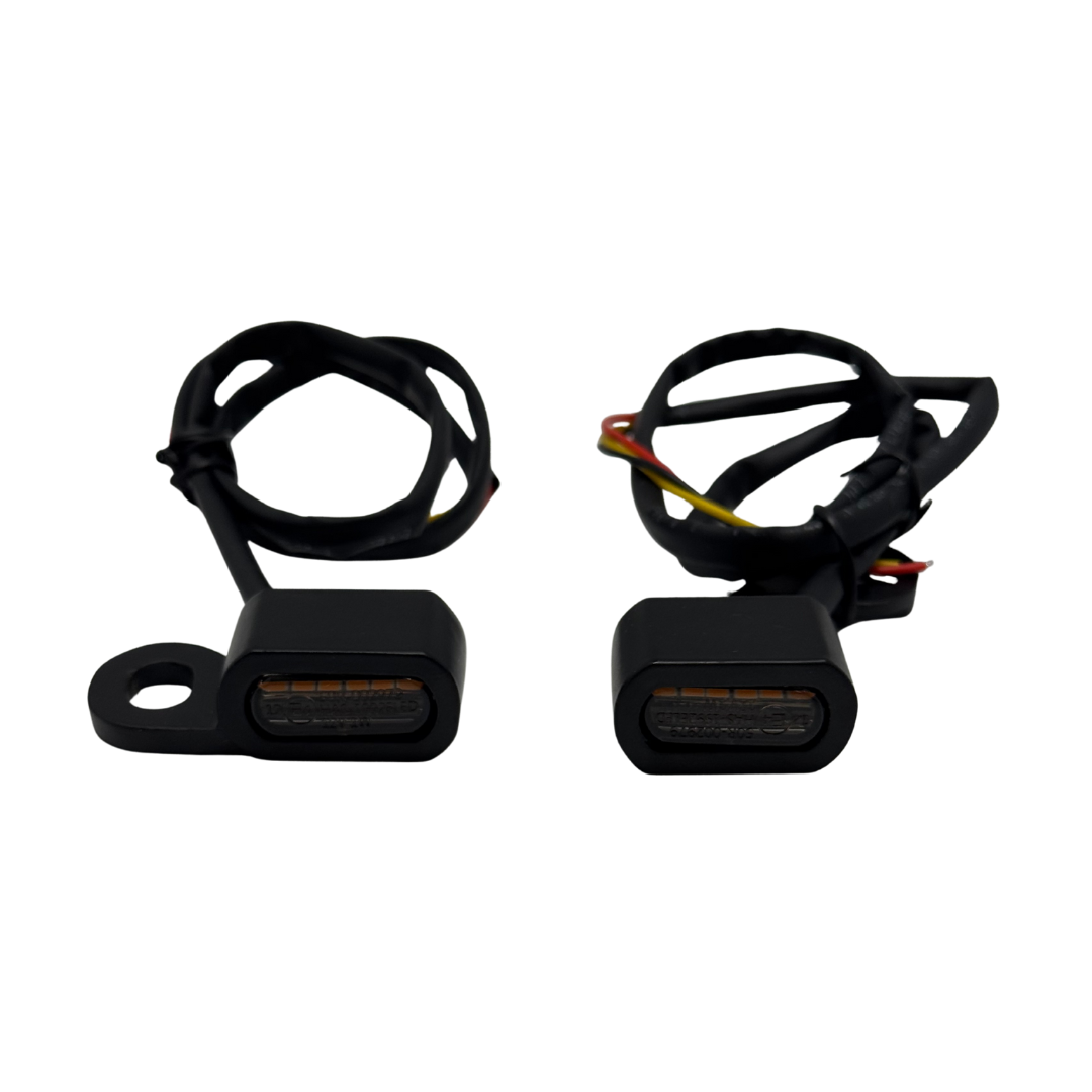 2015-2024 SOFTAIL / 2009-2017 TOURING  UNDERPERCH INDICATORS  BLACK   (BDC2143)