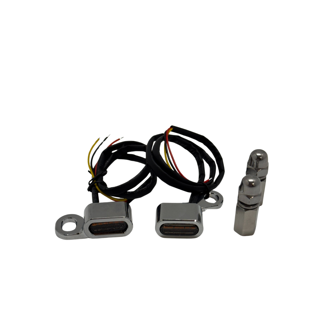 2025-UP SOFTAIL UNDERPERCH INDICATORS   CHROME   (BDC2152)