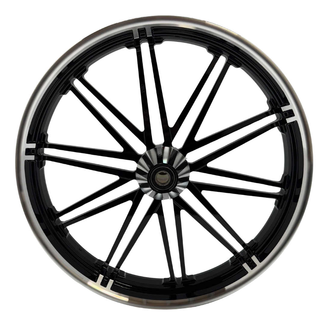26"  BREAKOUT FRONT WHEEL  CONTRAST CUT   (HAA26BOCON)