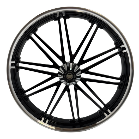 26"  BREAKOUT FRONT WHEEL  CONTRAST CUT   (HAA26BOCON)