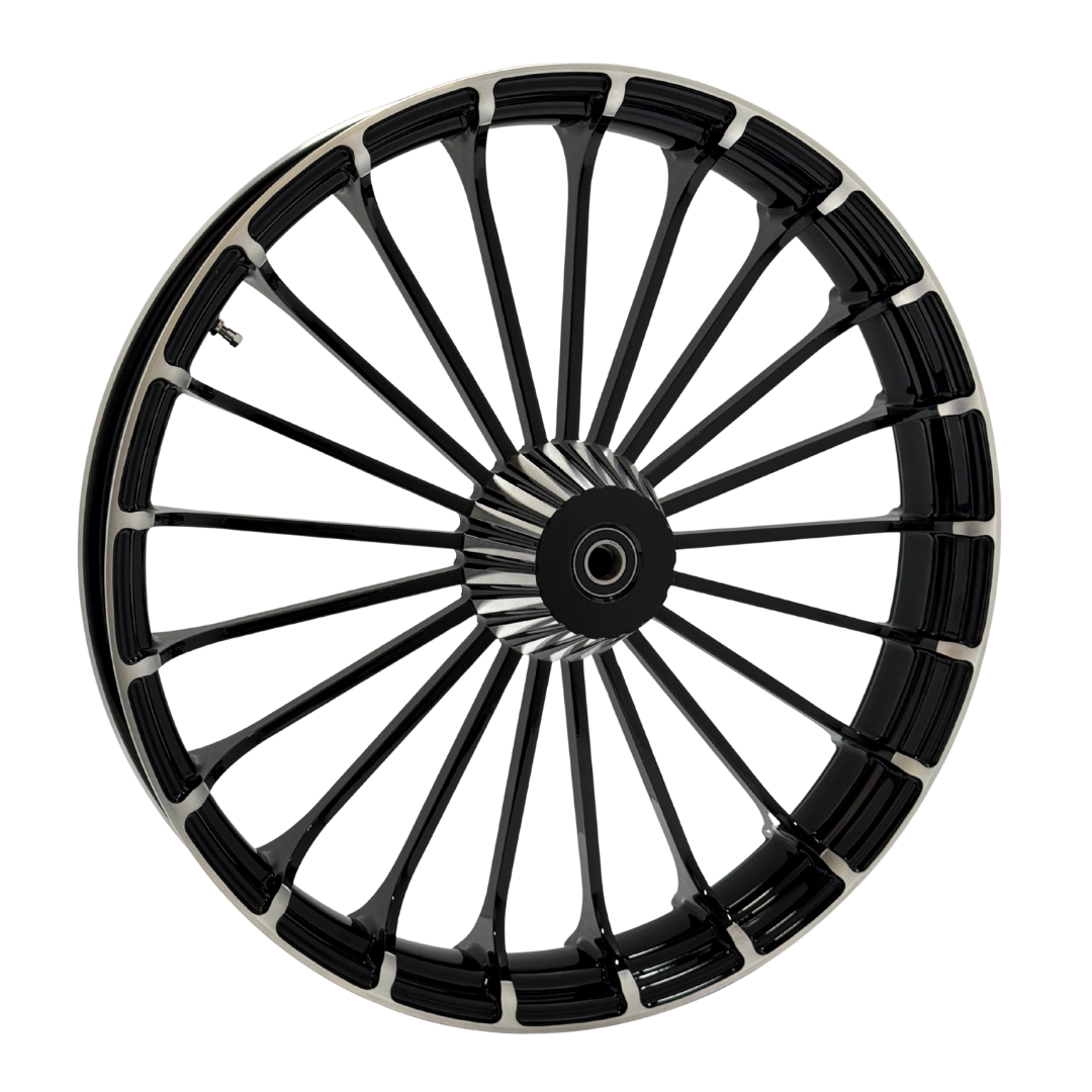 26"  TURBINE FRONT WHEEL CONTRAST CUT   (HAA26TURCON)