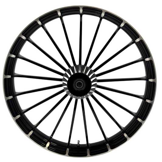 26"  TURBINE FRONT WHEEL CONTRAST CUT   (HAA26TURCON)