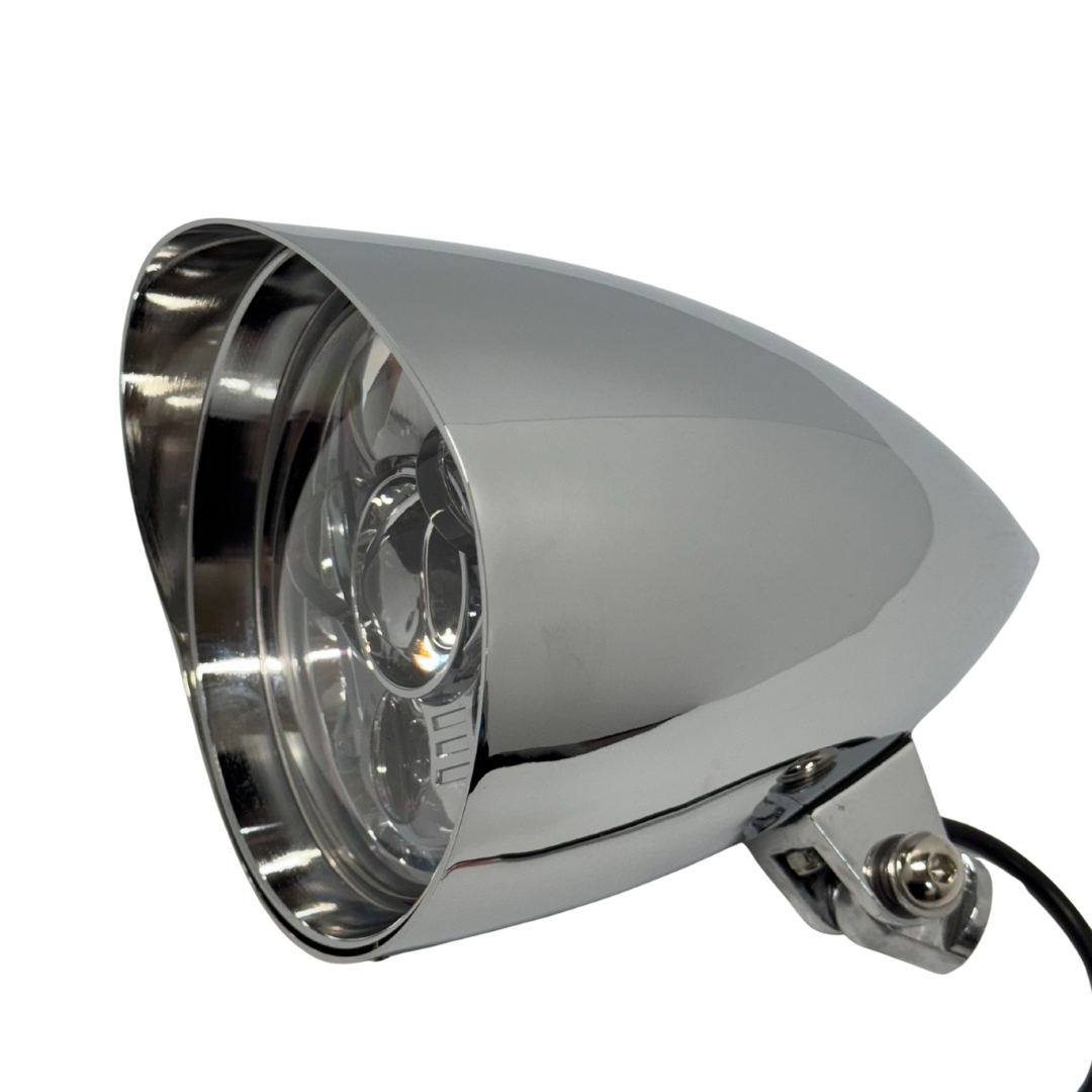 HEADLIGHT  BULLET CHROME   (BDCHLCHR)