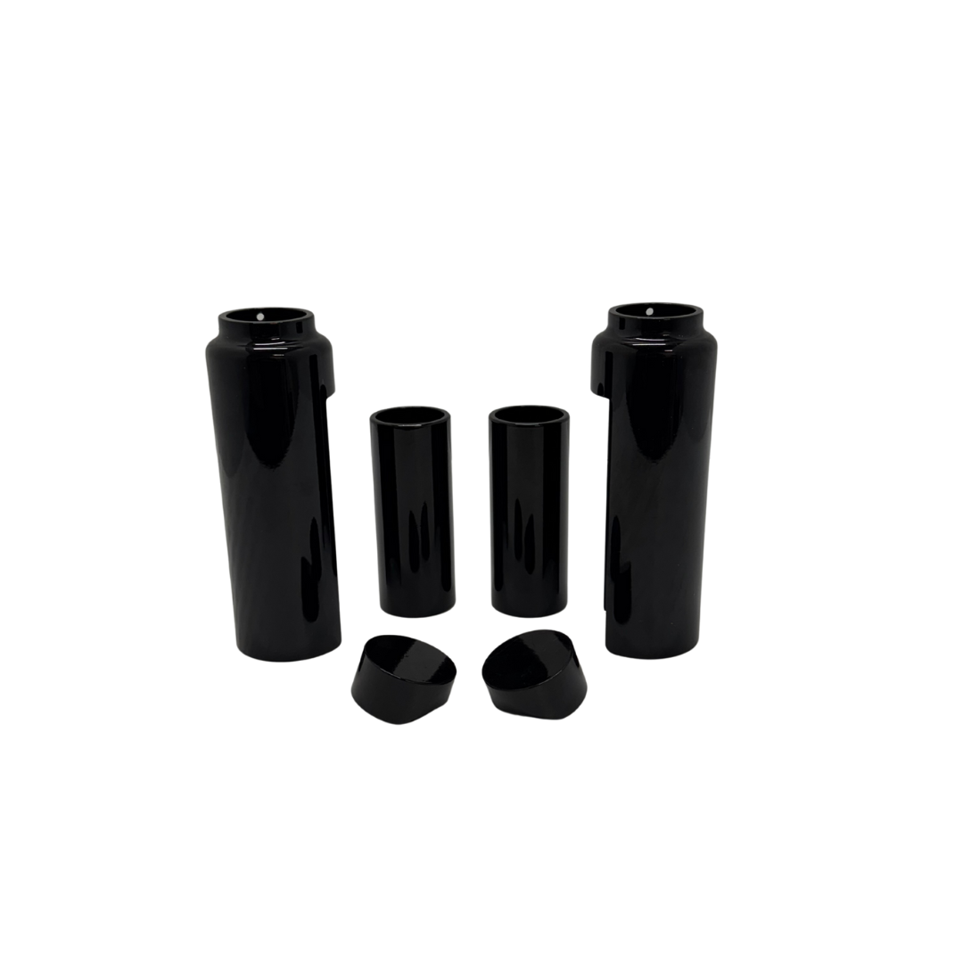 BREAKOUT +2" OVER 6 X PIECE SET GLOSS BLACK 2018-CURRENT  (KC001+2)
