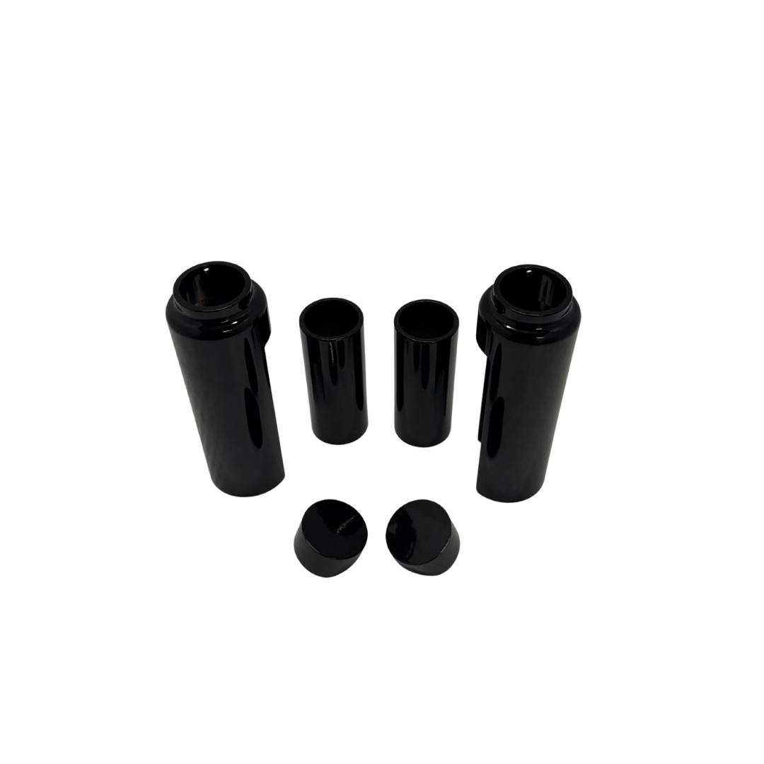 BREAKOUT +2" OVER 6 X PIECE SET GLOSS BLACK 2018-CURRENT  (KC001+2)