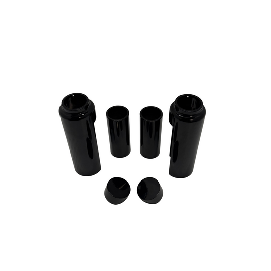 BREAKOUT +2" OVER 6 X PIECE SET GLOSS BLACK 2018-CURRENT  (KC001+2)