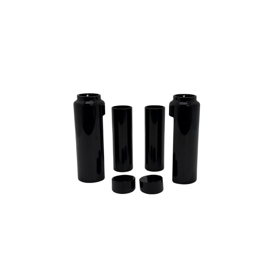 BREAKOUT + 2" OVER  6 X PIECE SET GLOSS BLACK 2013-2017  (KC002+2)