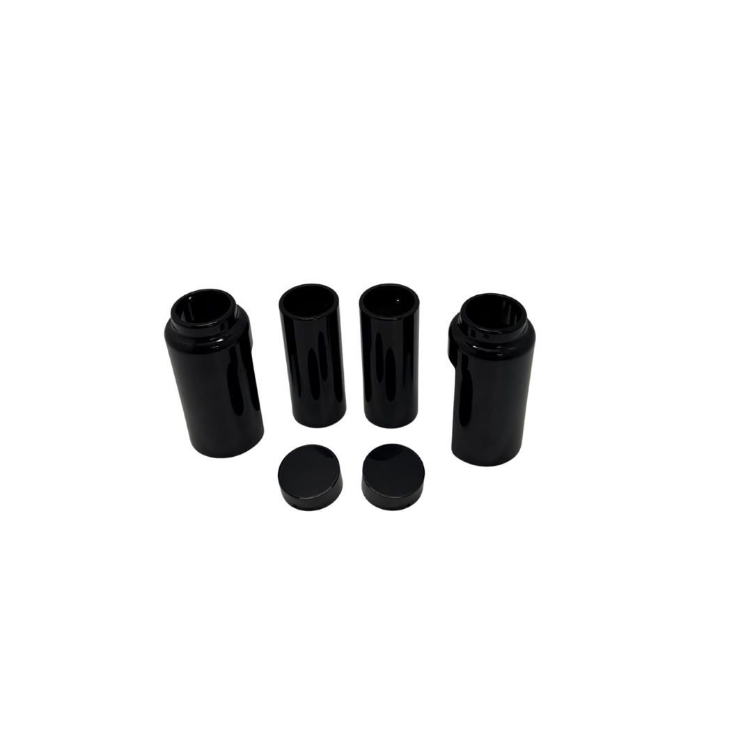 STREET BOB 2018-CURRENT  6 X PIECE SET  BLACK   (KC003)