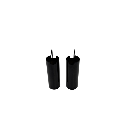 LOWER COVERS  2018-CURRENT FXLRS,FXLRST,FXFB,FXDR  2 X PIECE SET  BLACK  (KC016)