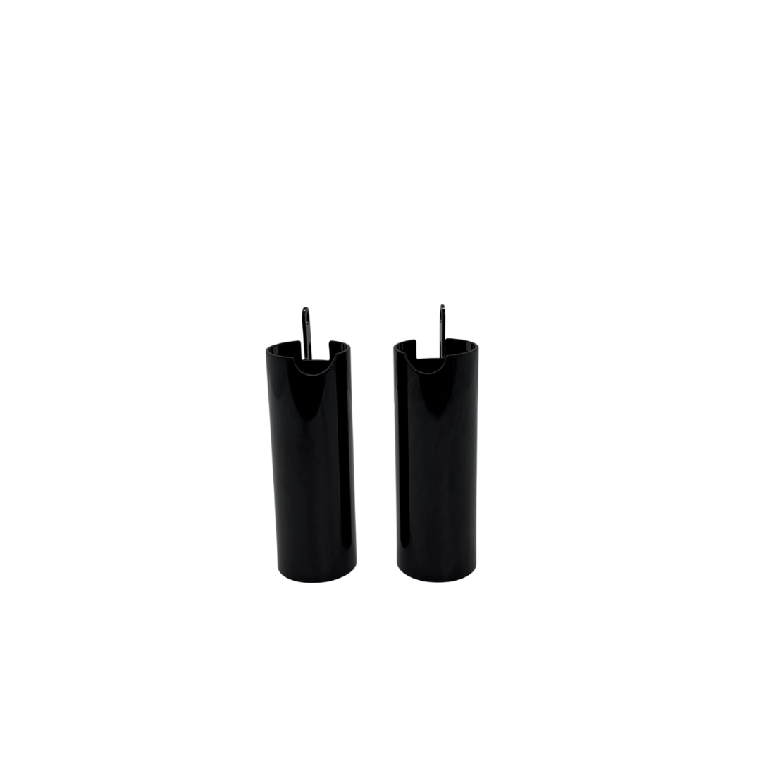 LOWER COVERS  2018-CURRENT FXLRS,FXLRST,FXFB,FXDR  2 X PIECE SET  BLACK  (KC016)