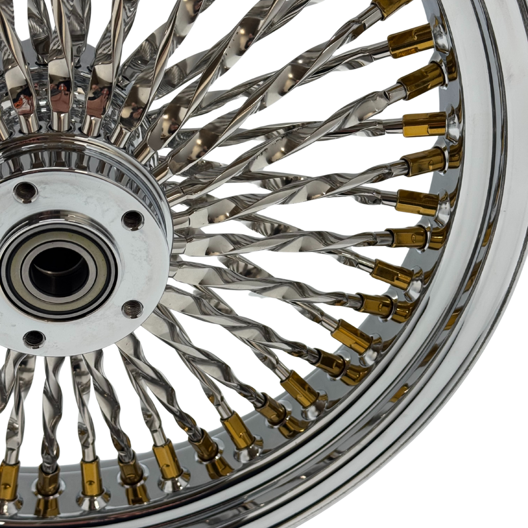 REAR WHEEL  G SPOKE  &  CALI SPOKE