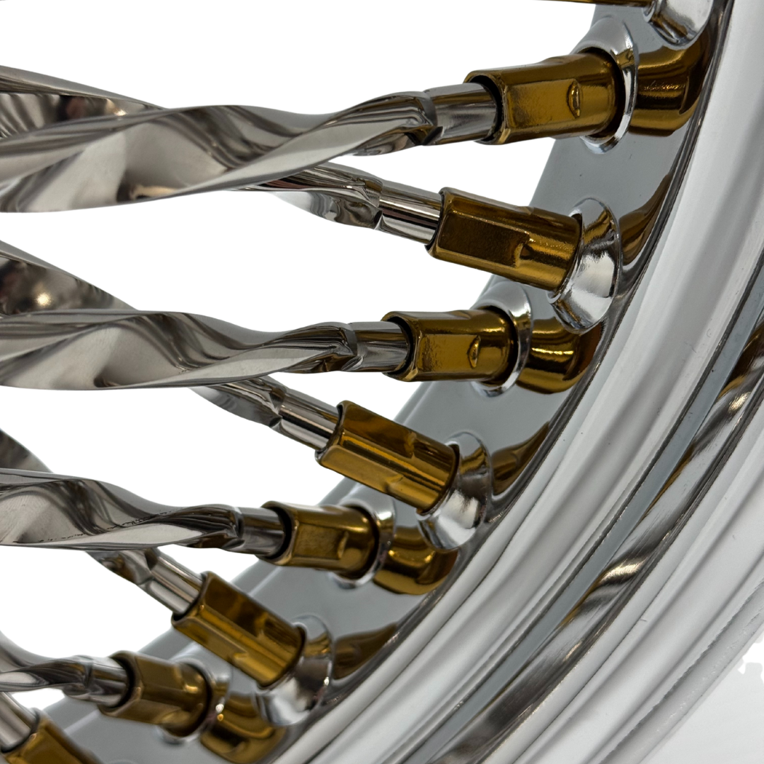 REAR WHEEL  G SPOKE  &  CALI SPOKE