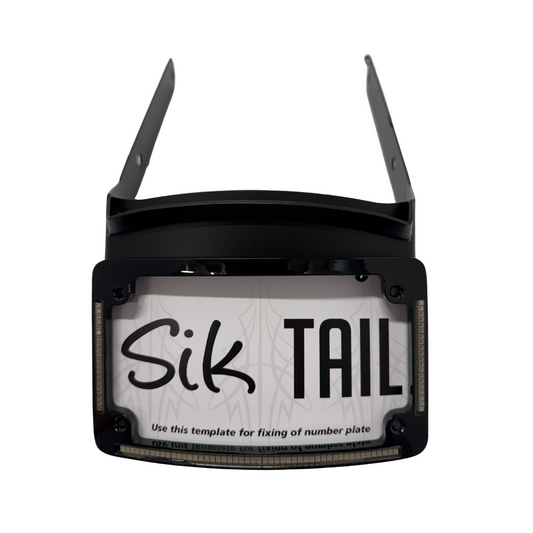 FAT BOB 2018-2024  PLATE SURROUND COMBO BLACK   (SIK009C)
