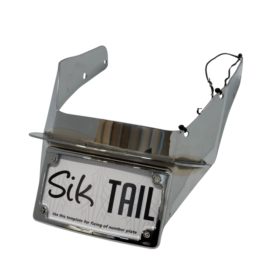 FAT BOY  2018-UP  PLATE ONLY CHROME  (SIK010C)