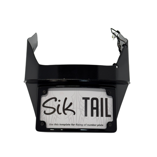 FAT BOY  2018-CURRENT  PLATE ONLY  BLACK  (SIK010)