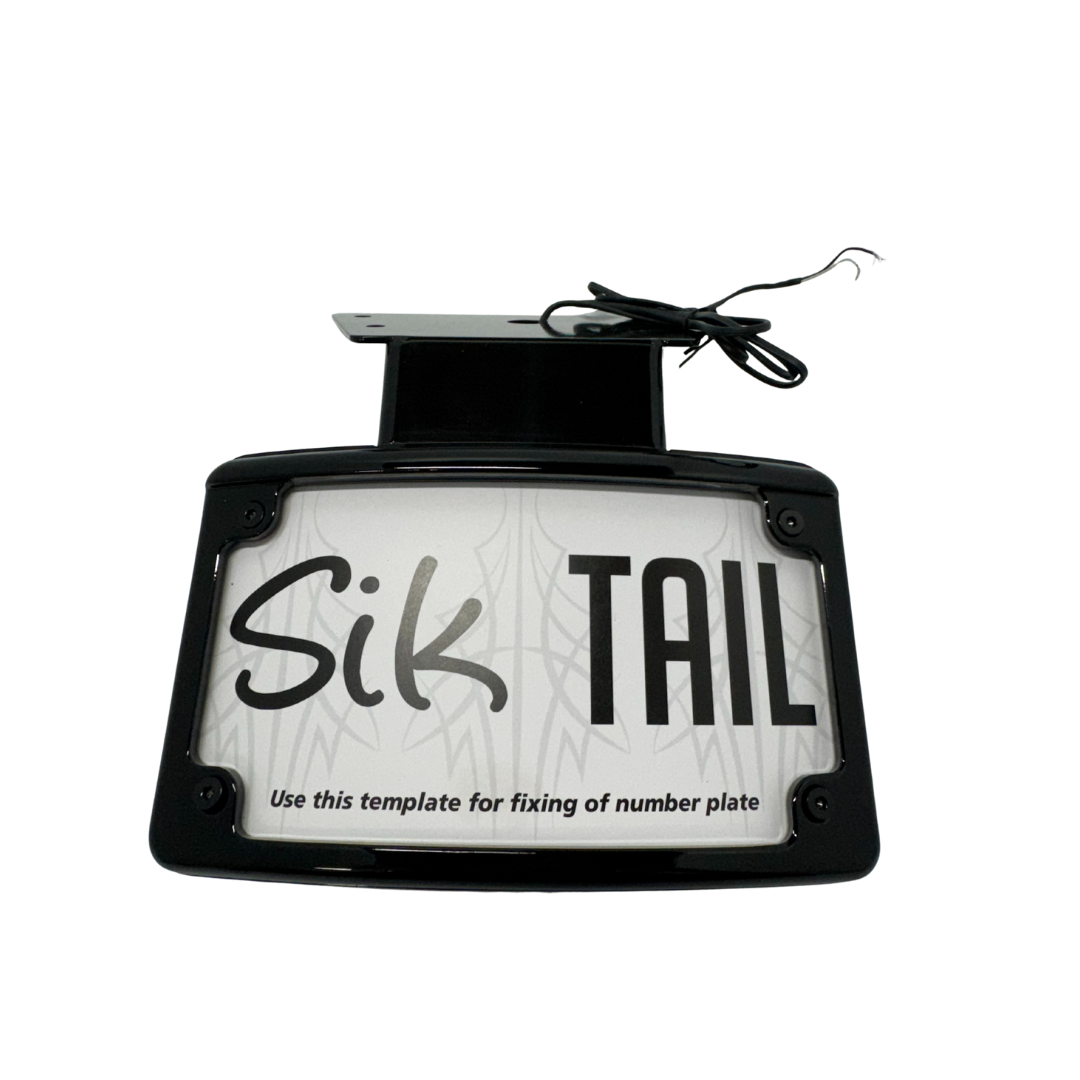 X 350  2024-CURRENT  PLATE ONLY  BLACK   (SIK024)