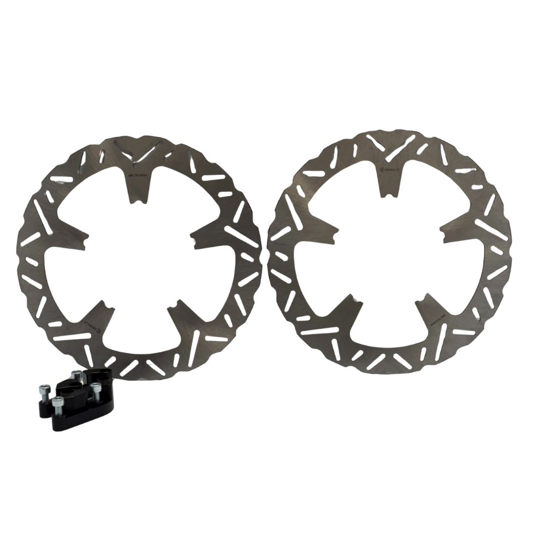 15" BIG BRAKE KIT TWIN ROTORS 2016-2017 LOW RIDER S TWIN CAM   (BDCBI013)
